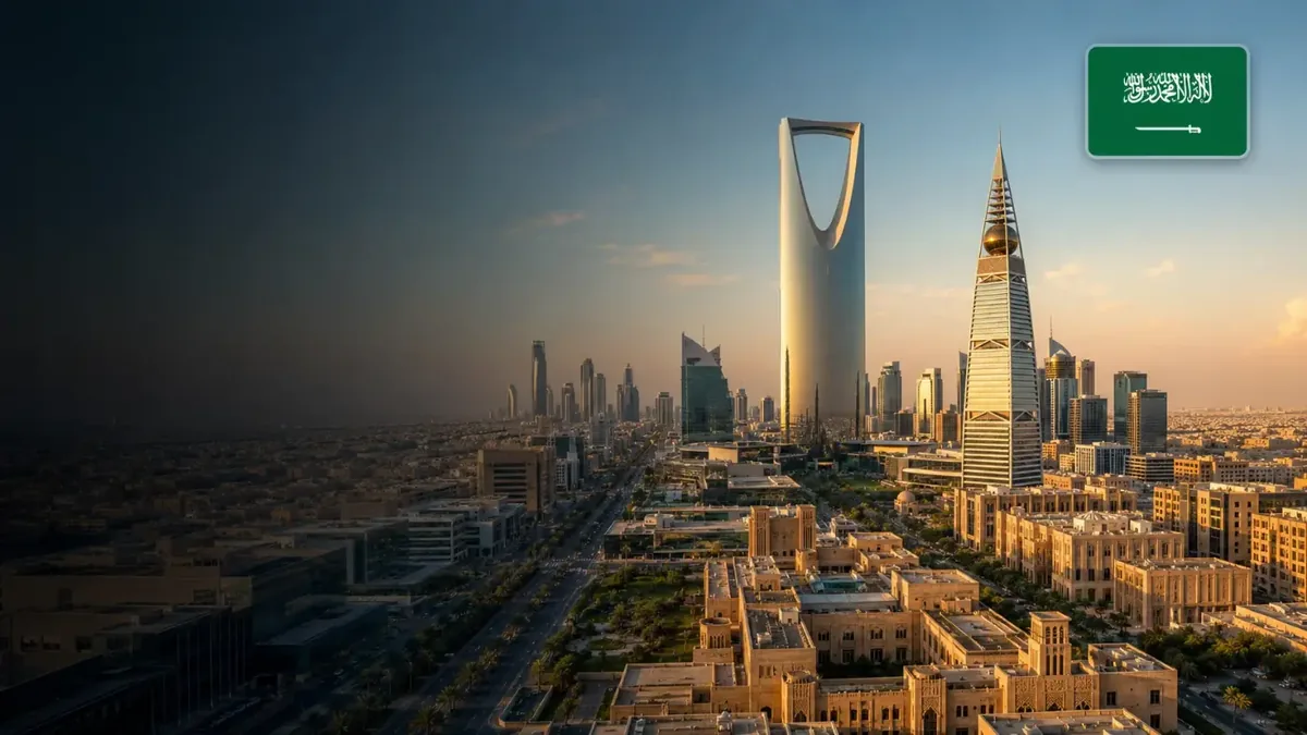 Riyadh skyline, a Gulf fresh fruit import market supplied by Imperial Fruits