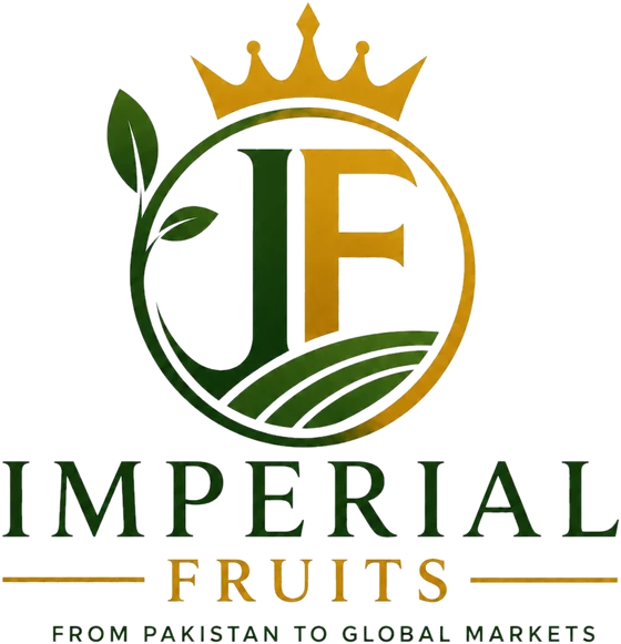 Imperial Fruits fresh fruit exporter logo for Pakistani guava mango and kinnow supply